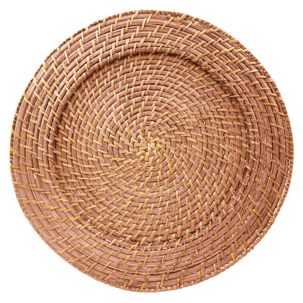 Rattan Charger Plate (Light)