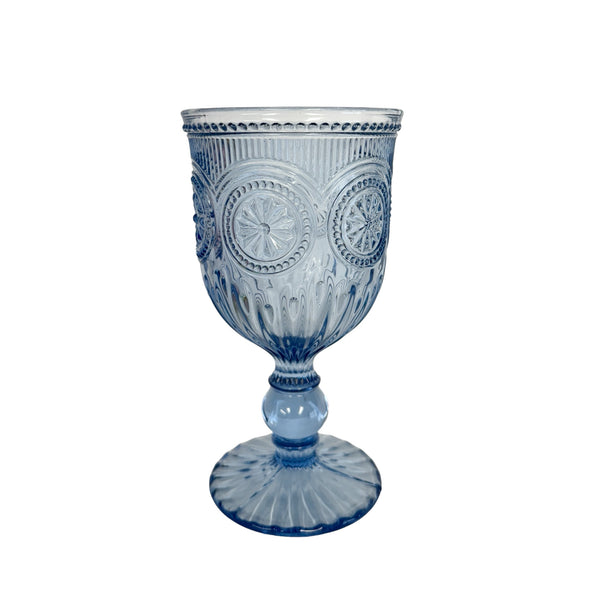 Light Blue Vintage Goblet